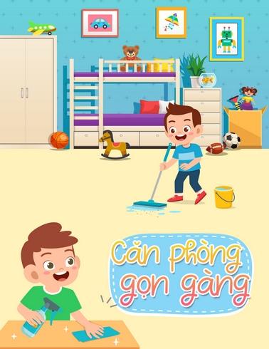 Căn phòng gọn gàng